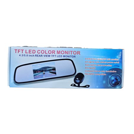 آینه مانیتور دار با دوربین خودرو TFT