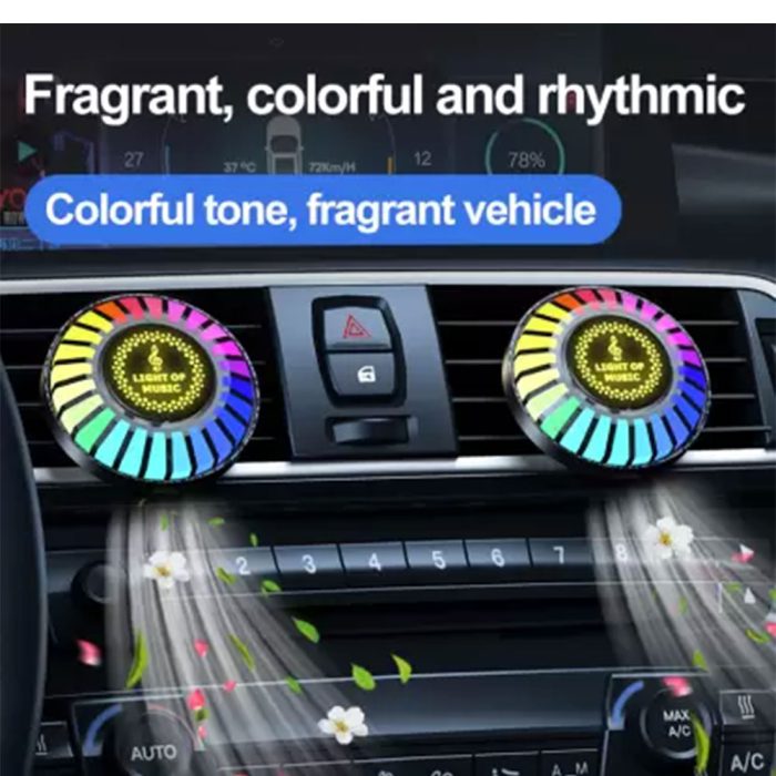 خوشبو کننده هوا خودرو FRAGRANCE RHYTHM LAMP مدل LIGHT OF MUSIC